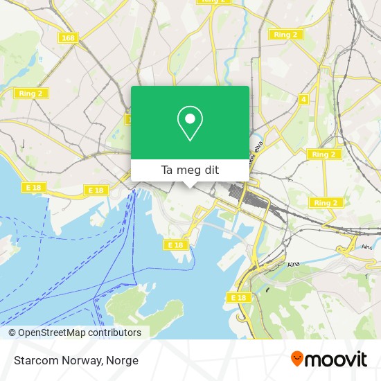 Starcom Norway kart