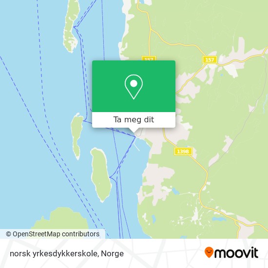 norsk yrkesdykkerskole kart