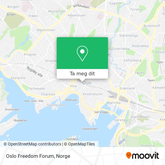 Oslo Freedom Forum kart