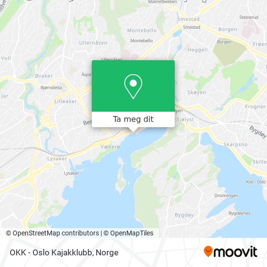 OKK - Oslo Kajakklubb kart