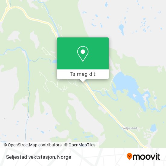 Seljestad vektstasjon kart