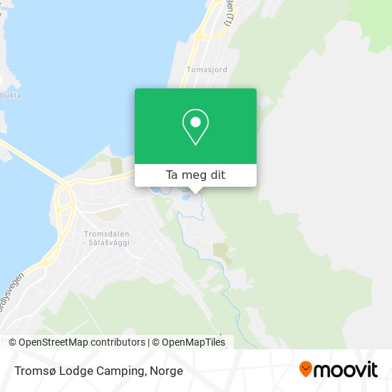 Tromsø Lodge Camping kart