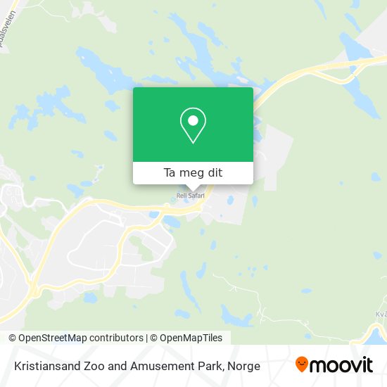 Kristiansand Zoo and Amusement Park kart