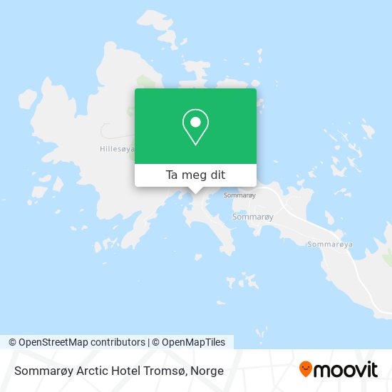 Sommarøy Arctic Hotel Tromsø kart