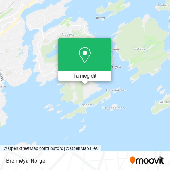 Brønnøya kart