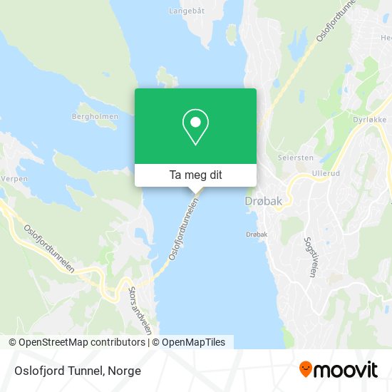 Oslofjord Tunnel kart