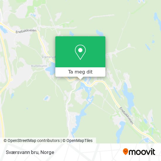 Sværsvann bru kart