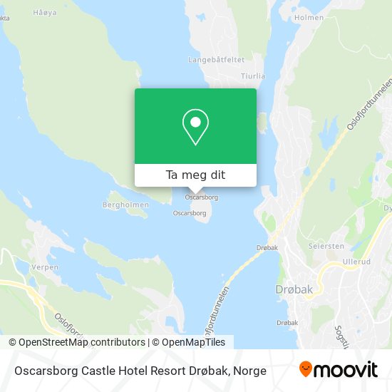 Oscarsborg Castle Hotel Resort Drøbak kart