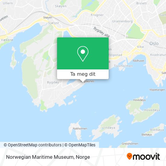 Norwegian Maritime Museum kart