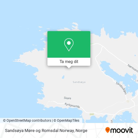 Sandsøya Møre og Romsdal Norway kart