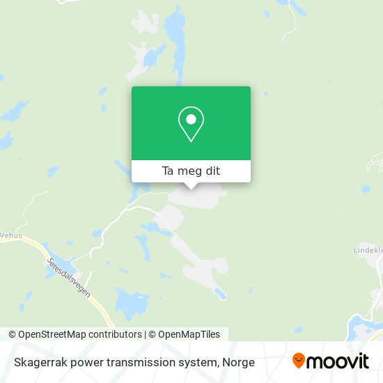 Skagerrak power transmission system kart