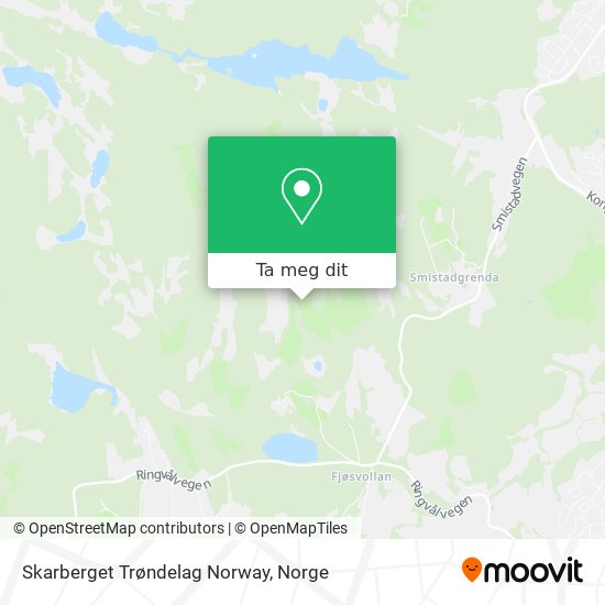 Skarberget Trøndelag Norway kart