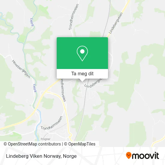 Lindeberg Viken Norway kart