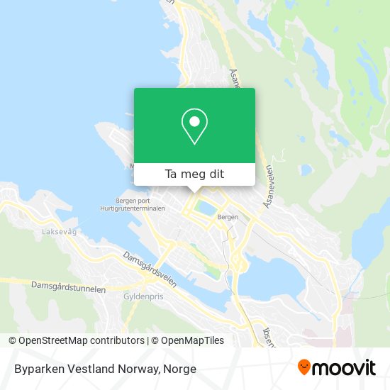 Byparken Vestland Norway kart