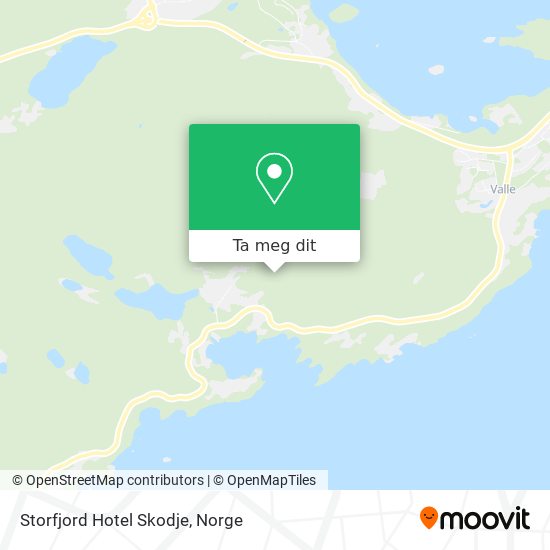 Storfjord Hotel Skodje kart