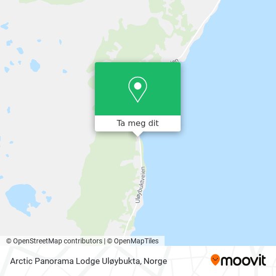 Arctic Panorama Lodge Uløybukta kart