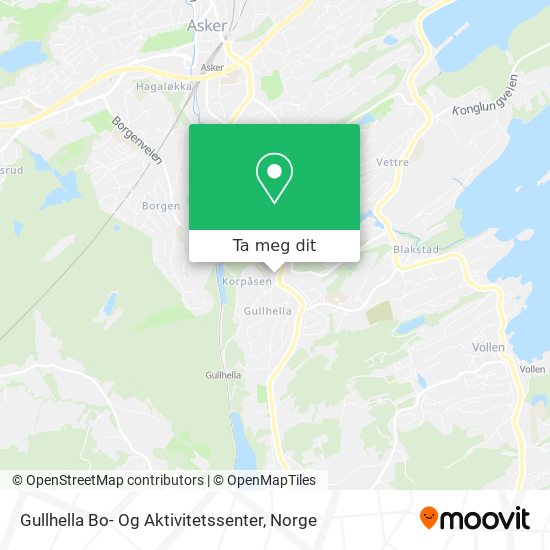 Gullhella Bo- Og Aktivitetssenter kart