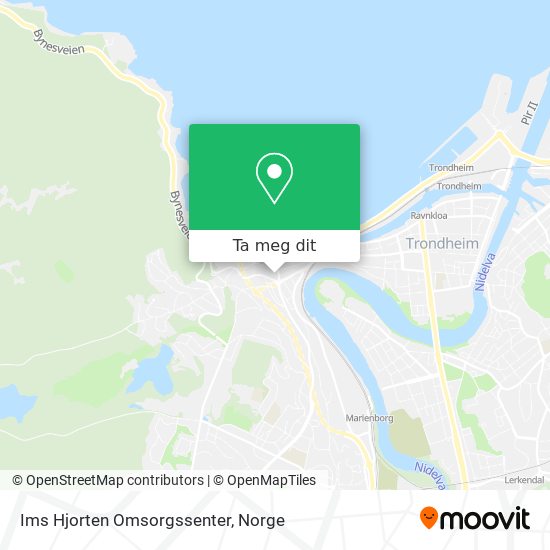 Ims Hjorten Omsorgssenter kart