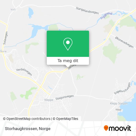 Storhaugkrossen kart