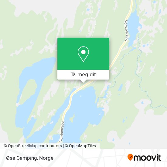 Øse Camping kart
