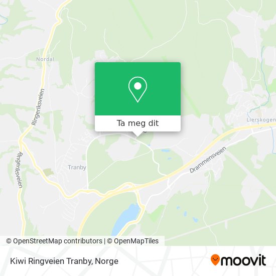 Kiwi Ringveien Tranby kart