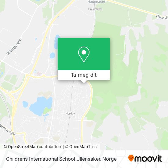 Childrens International School Ullensaker kart