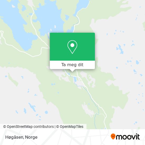 Høgåsen kart