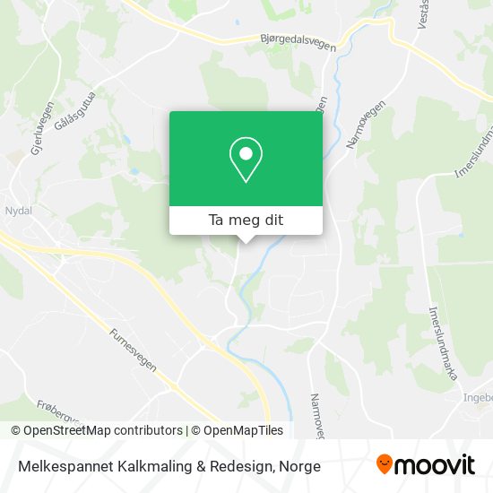 Melkespannet Kalkmaling & Redesign kart