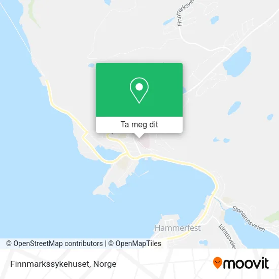 Finnmarkssykehuset kart