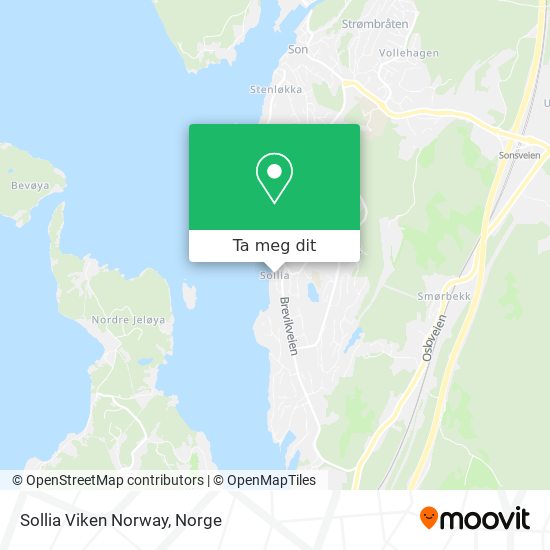 Sollia Viken Norway kart