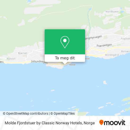 Molde Fjordstuer by Classic Norway Hotels kart
