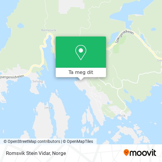 Romsvik Stein Vidar kart
