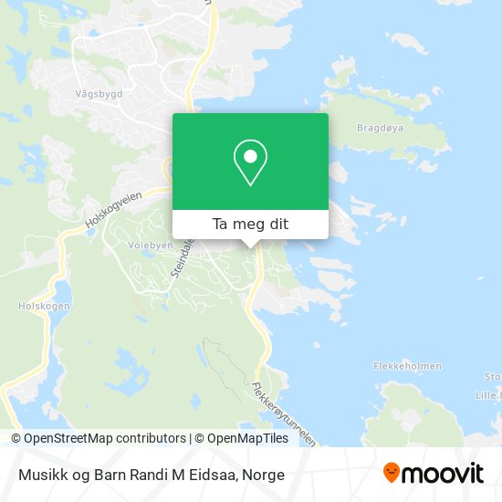 Musikk og Barn Randi M Eidsaa kart