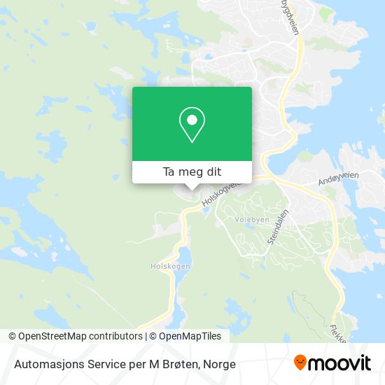 Automasjons Service per M Brøten kart