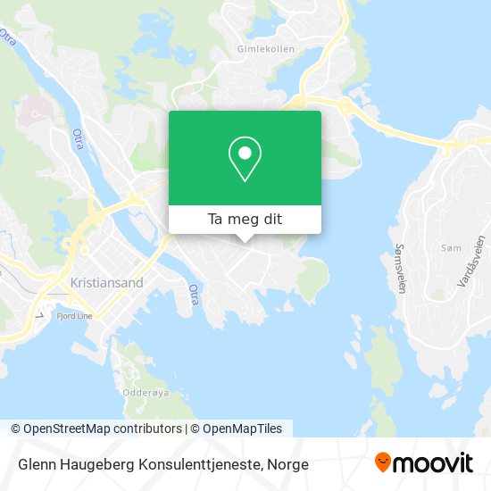 Glenn Haugeberg Konsulenttjeneste kart