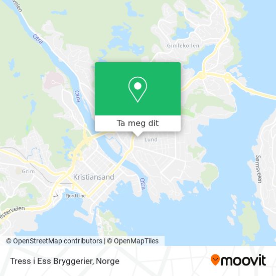 Tress i Ess Bryggerier kart