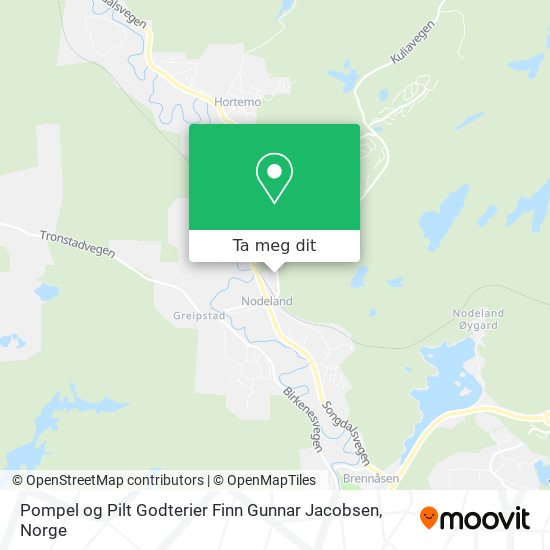 Pompel og Pilt Godterier Finn Gunnar Jacobsen kart