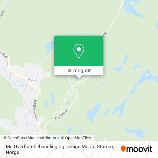Ms Overflatebehandling og Design Marita Storum kart