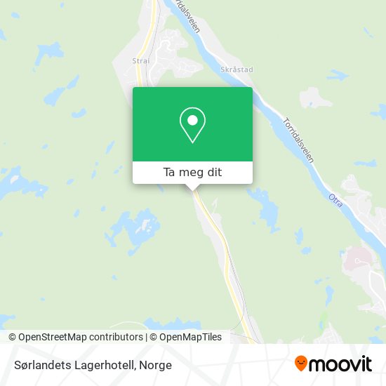 Sørlandets Lagerhotell kart