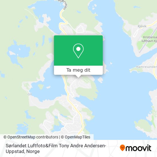 Sørlandet Luftfoto&Film Tony Andre Andersen-Uppstad kart