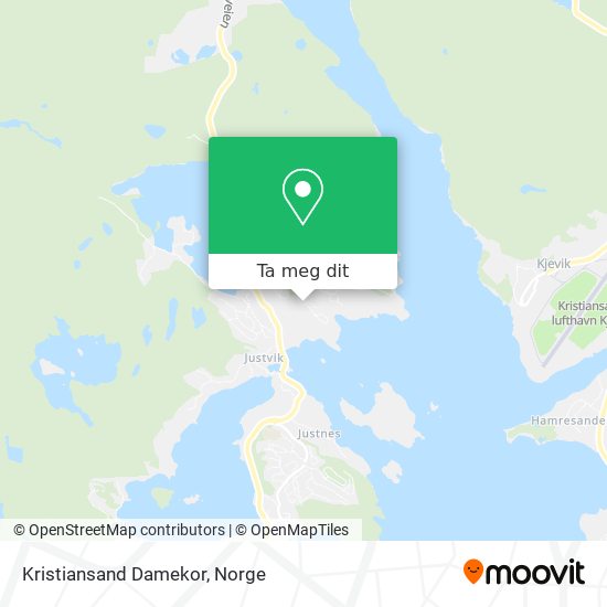 Kristiansand Damekor kart