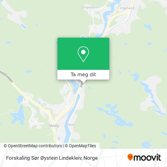 Forskaling Sør Øystein Lindekleiv kart
