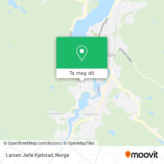 Larsen Jarle Kjelstad kart