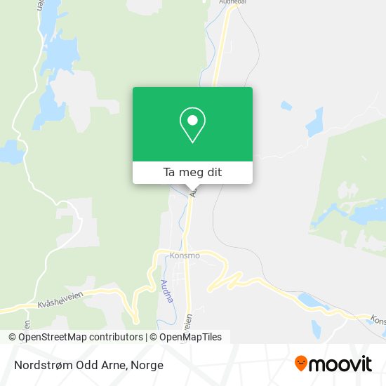Nordstrøm Odd Arne kart