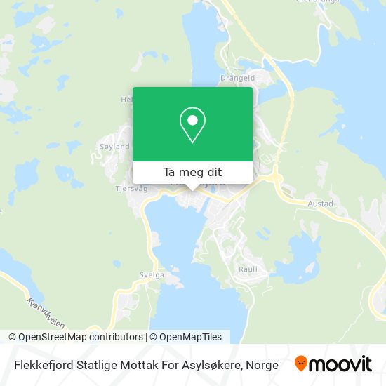 Flekkefjord Statlige Mottak For Asylsøkere kart
