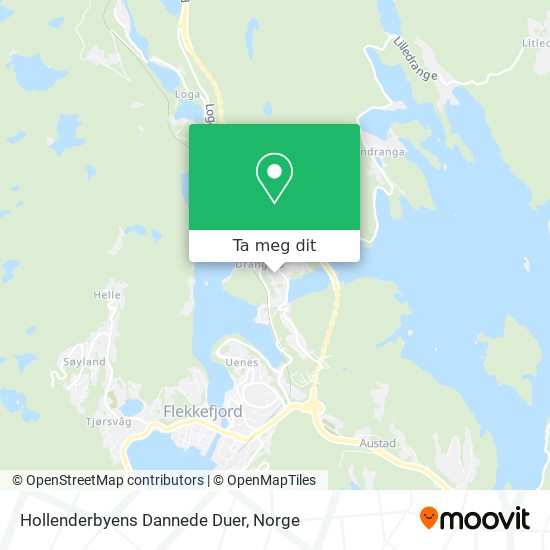 Hollenderbyens Dannede Duer kart