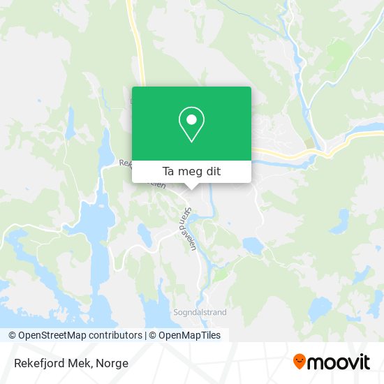 Rekefjord Mek kart