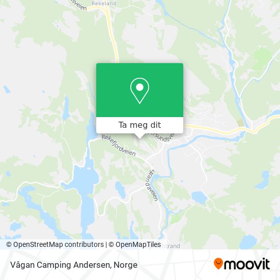 Vågan Camping Andersen kart