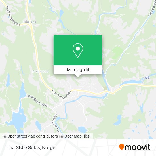 Tina Støle Solås kart