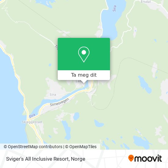 Sviger's All Inclusive Resort kart